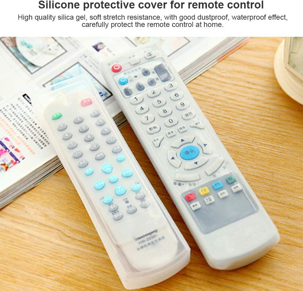 Non Toxic Fall Resistant And Shockproof Silicone Remote Control Protective Sleeve For TV Remote Control