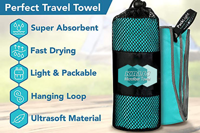 20% Polyamide Lightweight Camping Towel