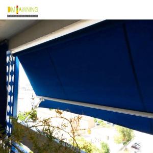 Vertical Universal Retractable Window Awnings Remote Control