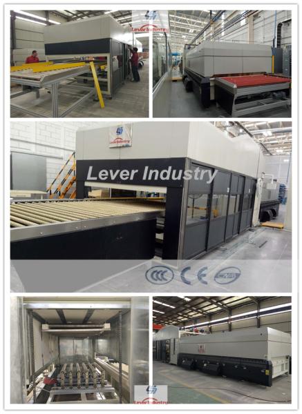 Double Curvature Glass Tempering Furnace / Glass Tempering machine for