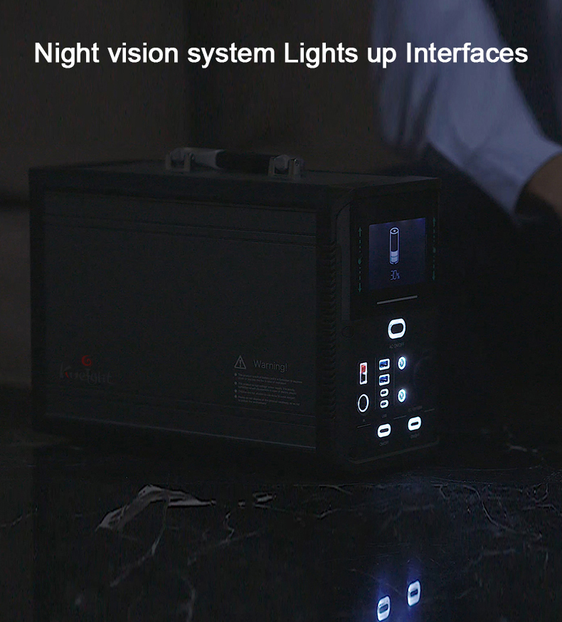Lifepo4 1500w Lithium Ion Power Station Solar Generators Lifepo4 Power Bank