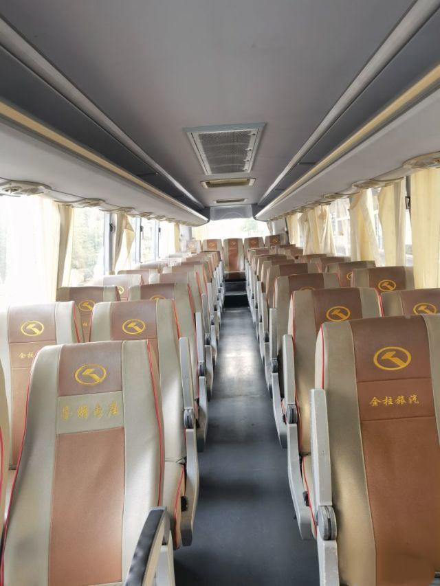48 Seat Second Hand Shuttle Bus Ingles XMQ6118 Electric Coach Bus Cummins Engine