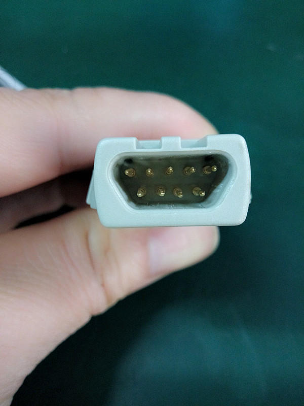 Reusable Spo2 Probe DB9 9Pin Adult Finger Clip Type Compatible With 3300/3301/ 3302/3303/3304/3401