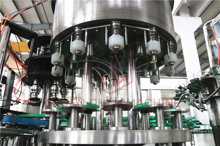 Glass Jar Fruit Puree Hot Juice Filling Machine / Mango Juice Filling Capping Equipment