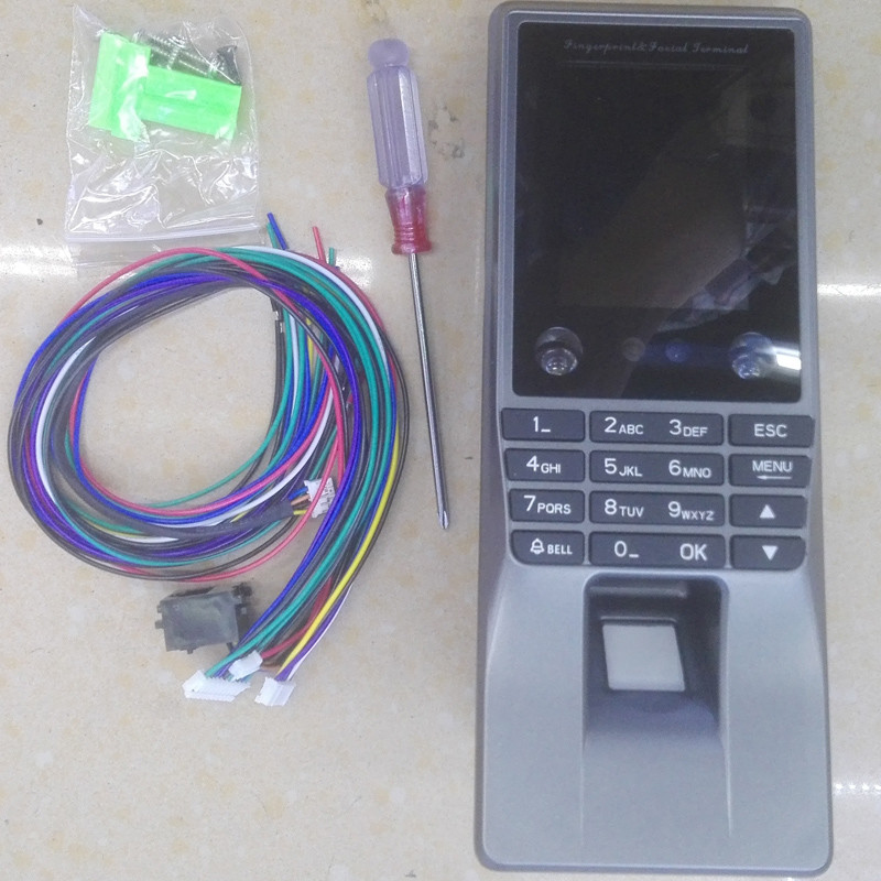 Touch Screen Fingerprint Reader TCP IP Acces Control
