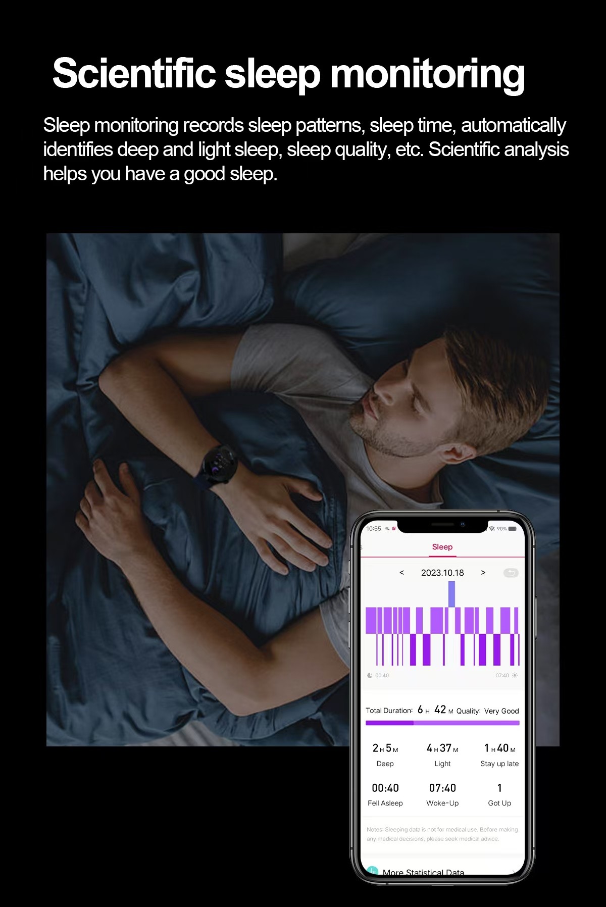TK26 Health Smart Watch With ECG Heart Rate BT Call IP68 Waterproof Smartwatch With Voice Assistant