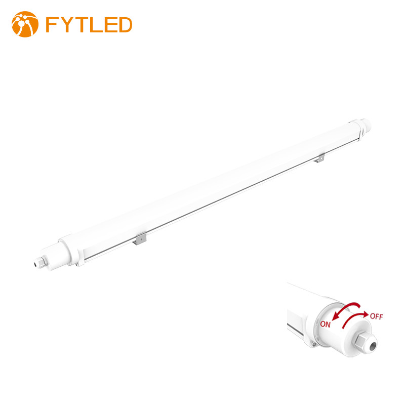 IP65 Protection T56 E Power 14300lm LED Tri Proof Lights , 20W LED Tube Light
