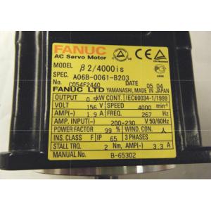 GE FANUCAC Cnc Machine Servo Motor A06B-0061-B203