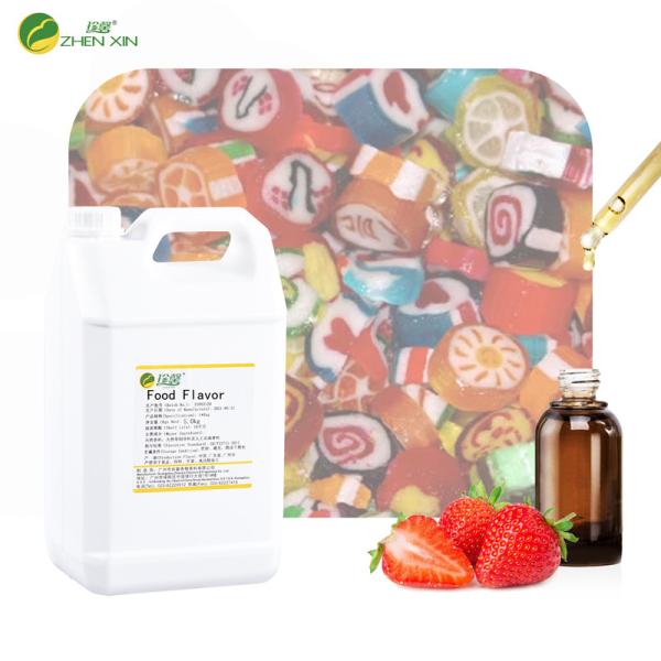 Top Bulk Designer Pure Fruit Strawberry Flavor For Candy & Beverage With Free