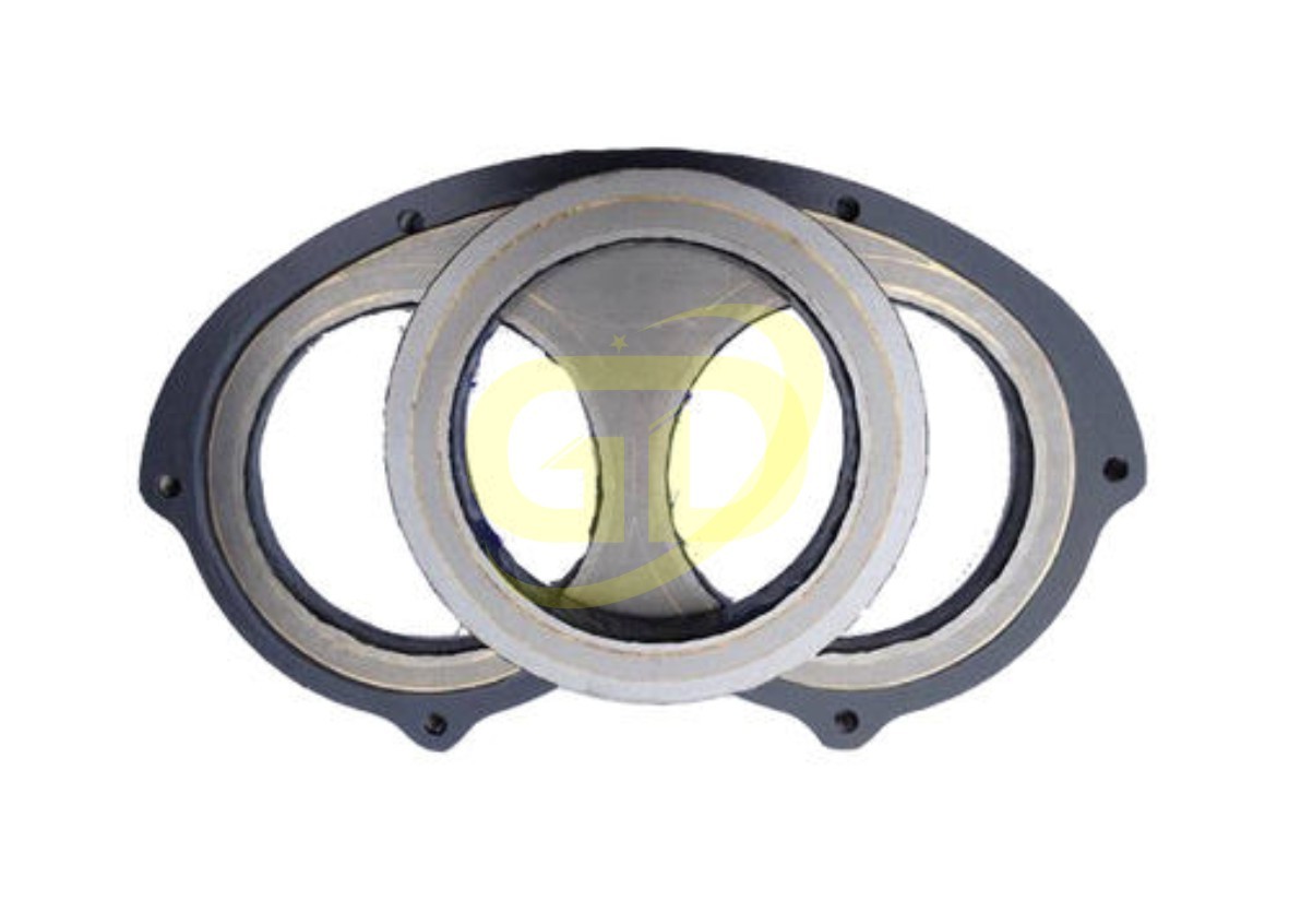 Concrete Pump Spectacle Wear Plate Cutting Ring For Truck Mounted