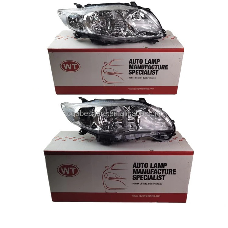 81130-02610 Tested Auto Lamp Parts for corolla 2007 2008 2009 Abs Head lamp Front Light