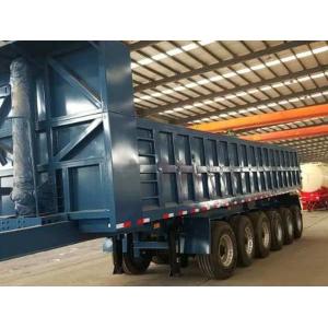 25CBM-45CBM Tipper Semi Trailer For Mining And Construction