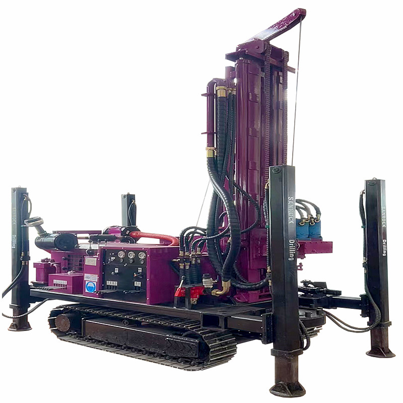 Portable Water Well Drill Machine Hydraulic Water Drilling Rig