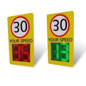 150M Detection Solar LED Radar Speed Sign with Wireless Communication