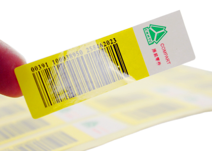 Single Side Mirror Glossy Coated Paper in White For Adhesive Sticker Producing