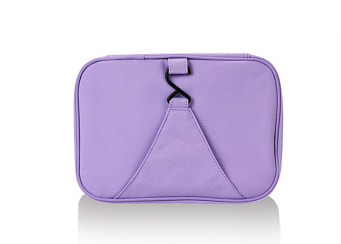 Canvas Hanging Toiletry Bag Transfer Print For Portable Packaging ODM