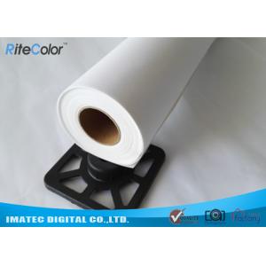 260 Gram Inkjet Matte Polyester Canvas Rolls , Pure Polyester Canvas for Pigment