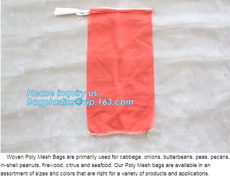 Reusable Solid Shopping Bag String Grocery Bag Shopper Cotton Tote Mesh Net Woven Portable Durable Shopping, BAGEASE