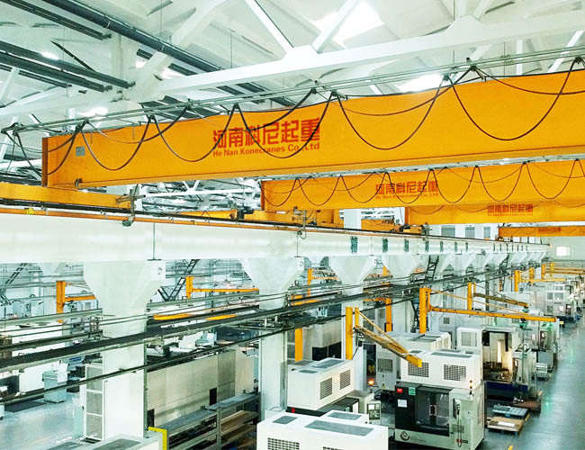 Single Girder 10T Electric Overhead Travelling Crane