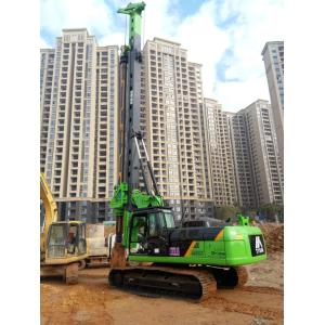  TYSIM KR150C Rotary Piling Rig , Pile Driving Machinery With Rotation Speed 7~26 rpm Manufactures