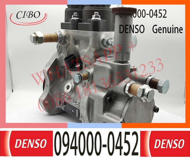094000-0452 DENSO Diesel SA6D140E-3 Engine Fuel HP0 pump 094000-0452 For KOMAT-SU PC400-7 6217-71-1131 6217-71-1132