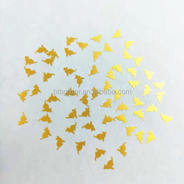 Other Holiday Supplies 5mm Glitter Shape Duck Sequins for Festive Atmosphere