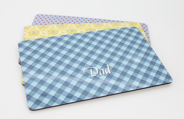 Personalized Printable Sublimation Blank Mdf Cork Placemat for Retail or