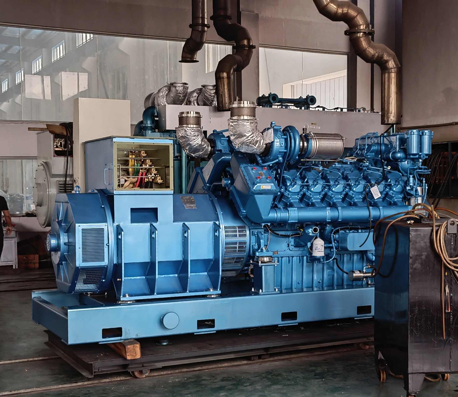 Blue Marine Diesel Generator Set CCS Certificate Weichai Marine Generator