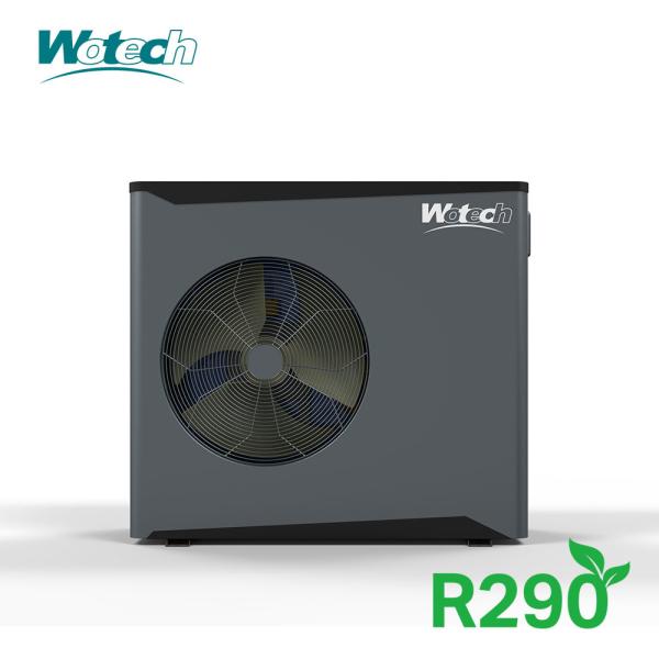 Low Carbon New Design Heating Pump 9kw Air To Water R290 Heat Pump Monoblock DC