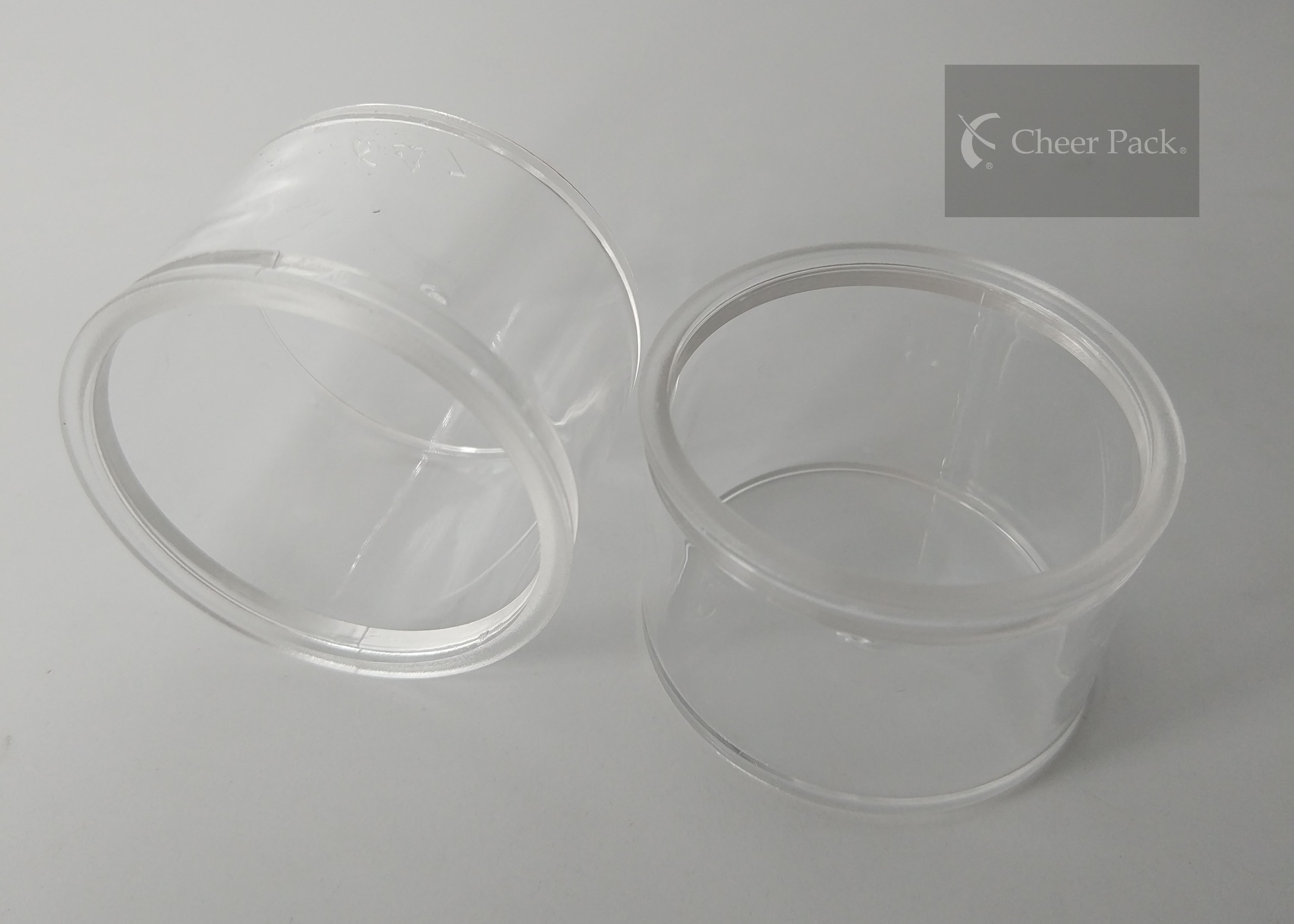 Custom Durable Small Plastic Containers For Bread Sauce Packing , Food Grade Material