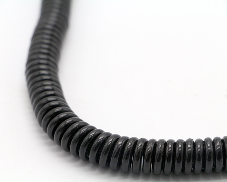 Custom 3M Gold Connectors Fast Charging Spring Coiled USB Type C Data Charger Cable