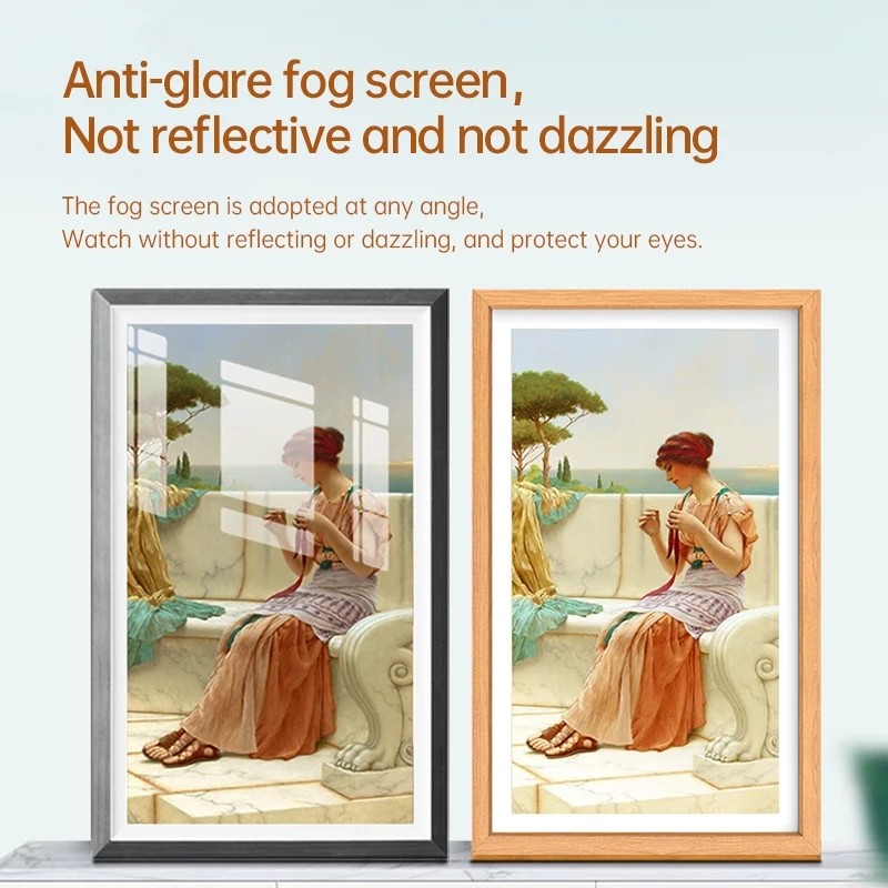 2K FHD Display Digital Painting Photo Frame For Home Wall Mount
