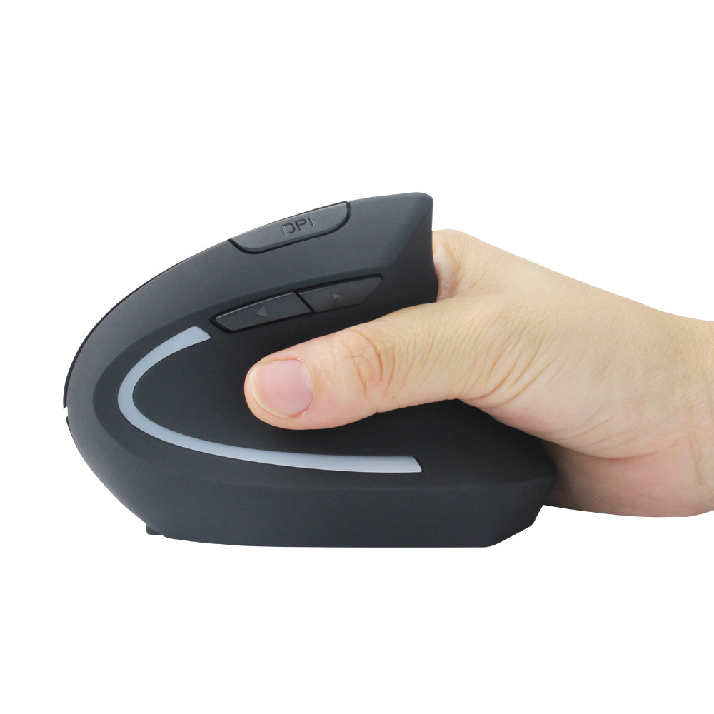 Plug And Play 2.4G Wireless Mouse Ergonomic Shape With Long Service Life