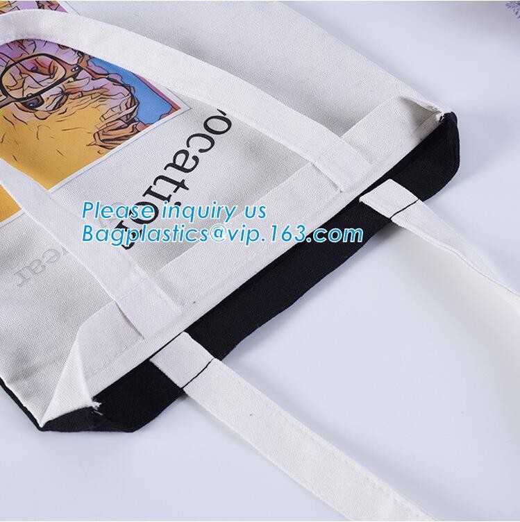 100% recycled organic cotton canvas calico drawstring bag with printing,custom print canvas cloth tote bags with printed