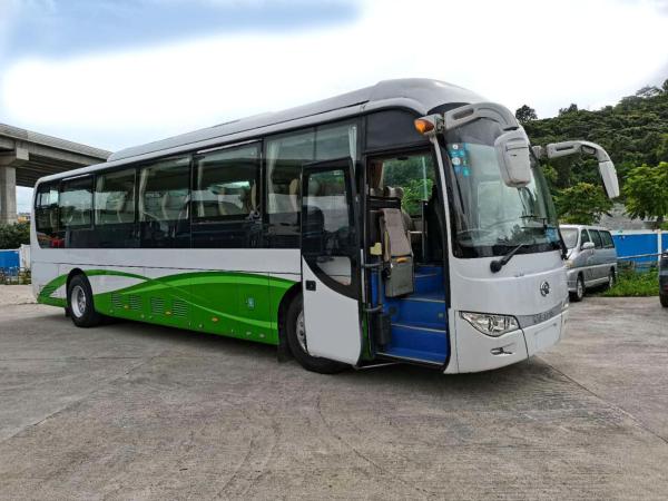Electrical Bus Kinglong 6110 Used Bus With 49 Seats Luxury Tour Passenger Coach