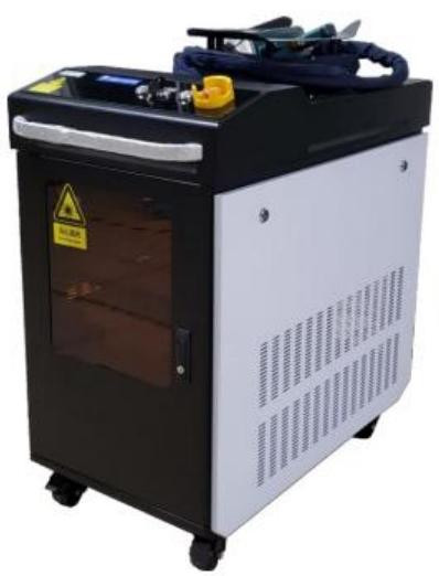 1064nm Pulse Laser Cleaning Machine , Industrial Laser Cleaning Machine 100w