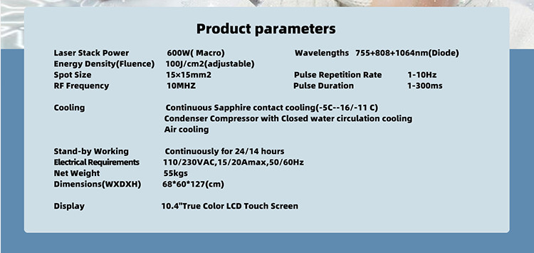Tuv Ce Oem 1500w Alexandrite Laser Machine 808nm 755nm 1064nm