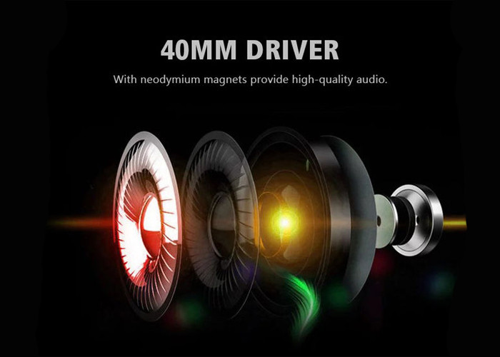 Braided Wire XBOX Gaming Headset 1.2m Cable 3.5mm Jack Comfortable Wearing