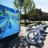 Buy cheap Dynamic Bike VR Game Fitness Interactive Wall Projection Outdoor / Indoor from wholesalers