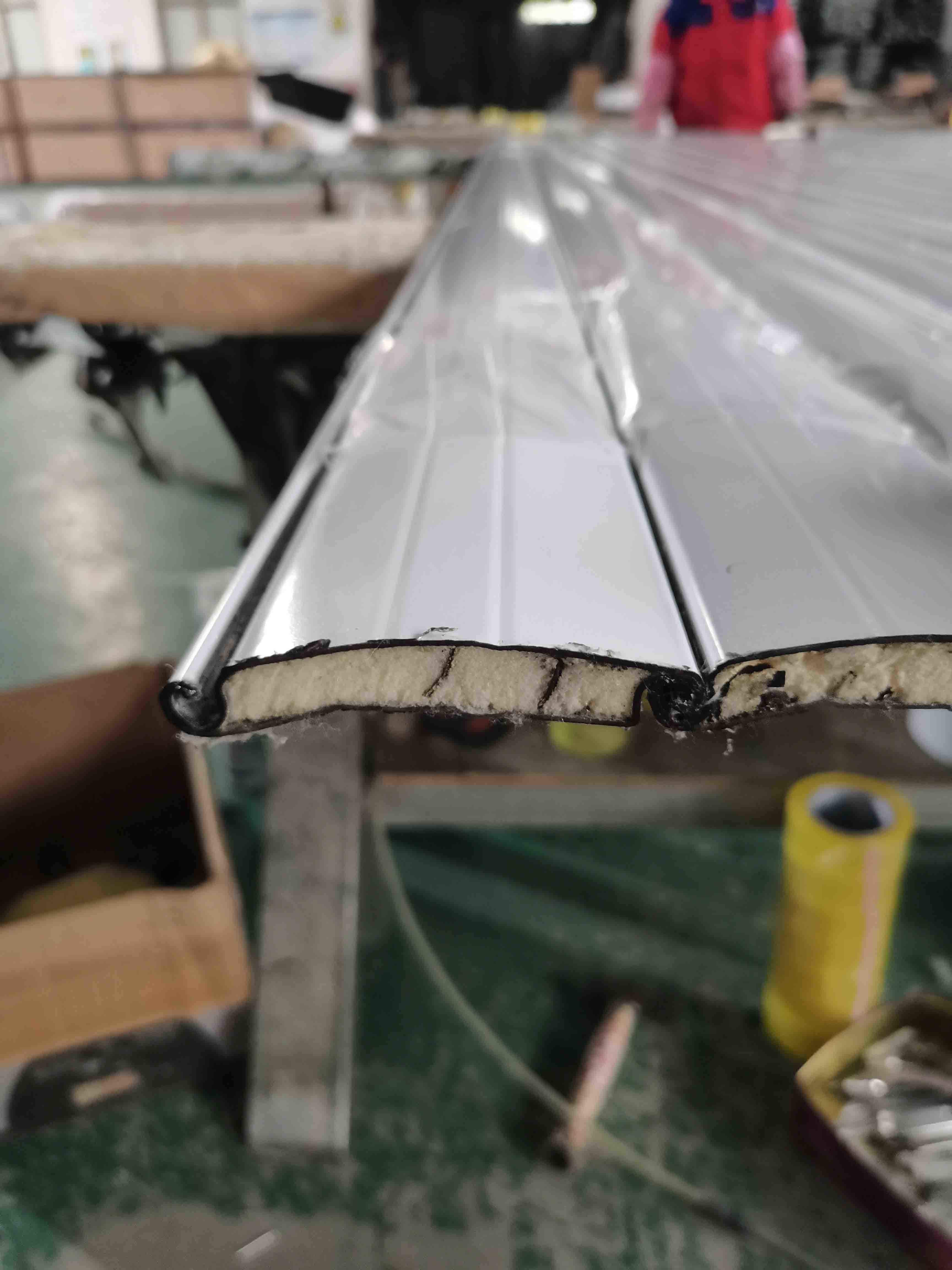 Industrial Electric Roller Shutter Doors Insulated Steel Roll Down Security Shutters