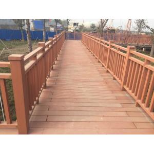 Nontoxic Composite WPC Railing 100% Recyclable UV Resistance Vinyl Railing