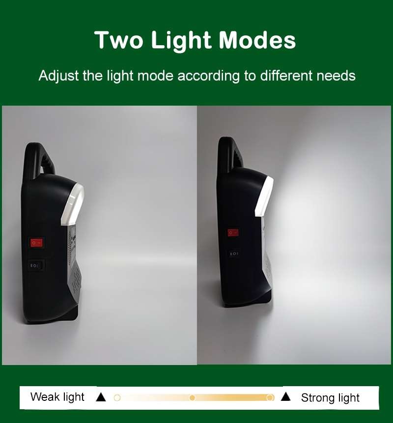 Rechargeable Solar Light LED Kits Charge Bulb Hanging Courtyard Garden Lamp Emergency