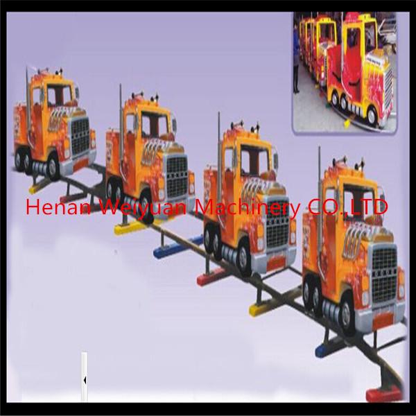 10% disaccount of 31M track 16seats truck shape electric rail trains for kiddies