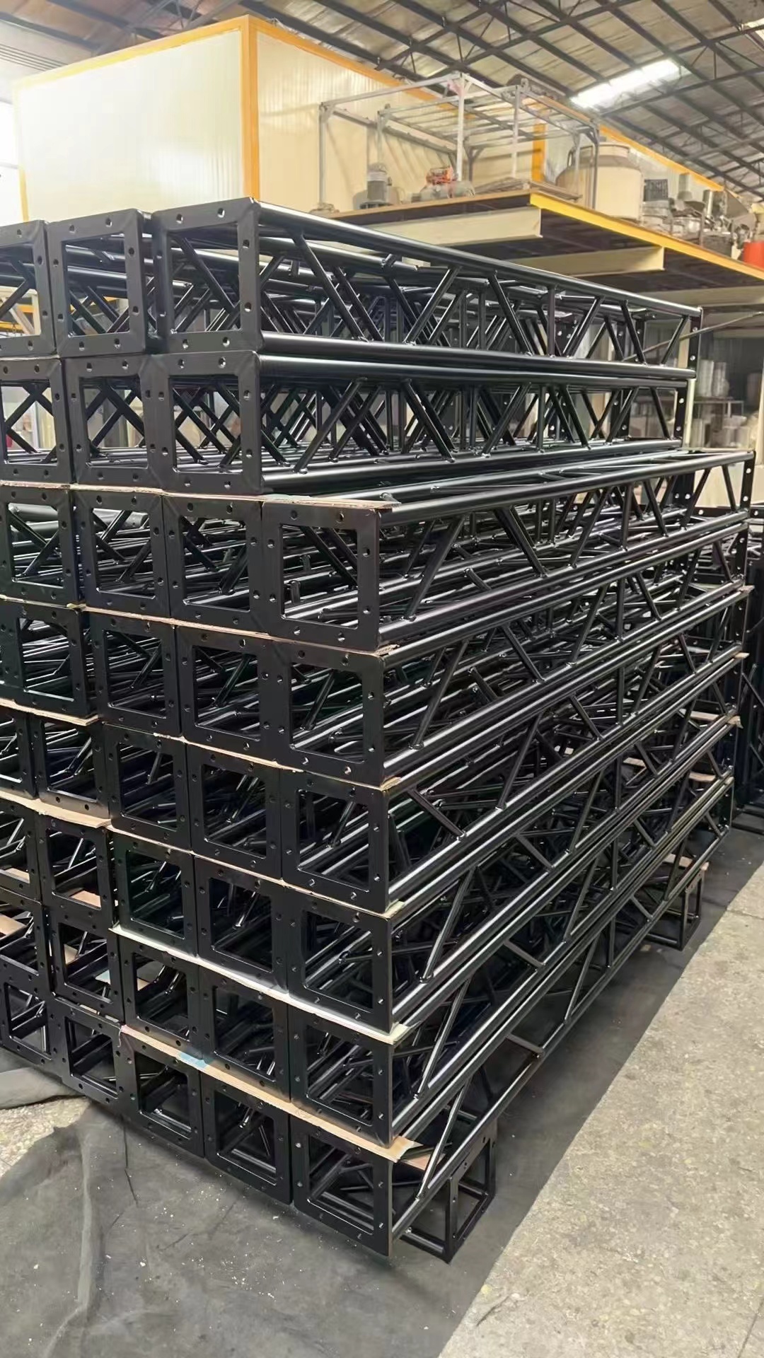 High Strength Aluminum Bolt Truss , Trade Show Booth Truss Displays