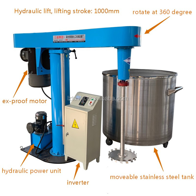 Paint Production Line for Farms Machinery Equipment Making Machine for Paint Dispersion