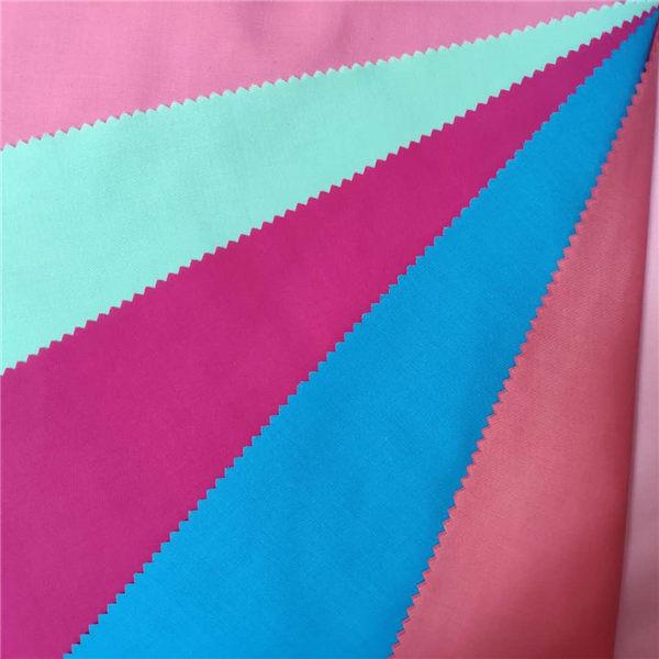 Brightly Colored Polycotton Dyed Fabric 80% Polyester 20% Cotton Not Easy