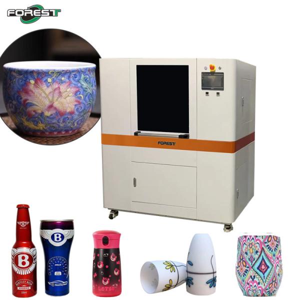 2400DPI MAX Rotary Inkjet Printer Industrial Printing Machine With CMYK White