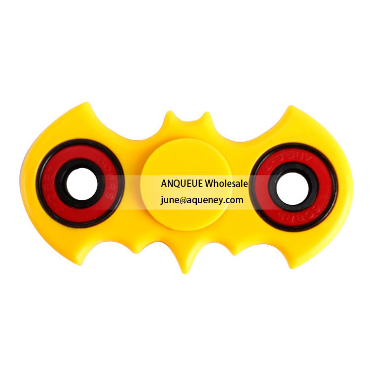 Accept sample order Bat Style Fidget Toy Plastic EDC Hand Spinner For Autism and ADHD Anxiety Stress Relief Focus