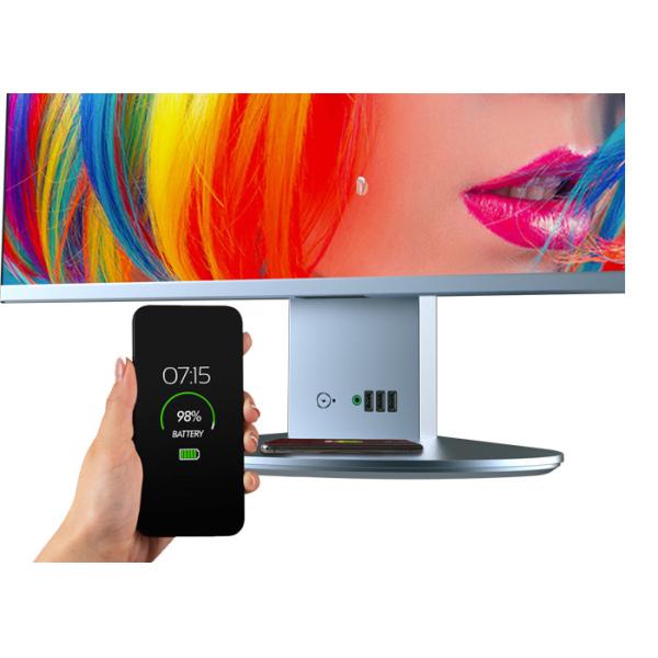 Quality Ultra Thin Flat Screen All In One Computer 21.5" / 23.8" Arm host Black for sale