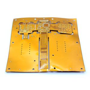 Polyimide / Polyeter Multilayer FPC Cable Rigid Flex Pcb Circuit Board Heating